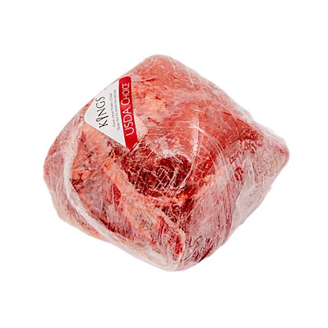 Meat Service Counter USDA Choice Beef Top Round Roast - 3.50 LB