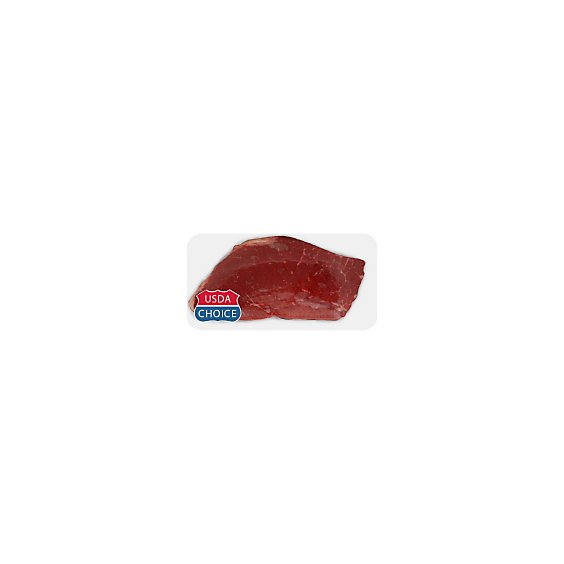 USDA Choice Beef Top Round Steak Service Case - 1.00 Lb
