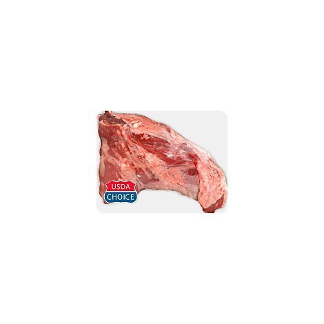 Meat Service Counter USDA Choice Beef Loin Tri Tip Roast Seasoned - 2.50 LB