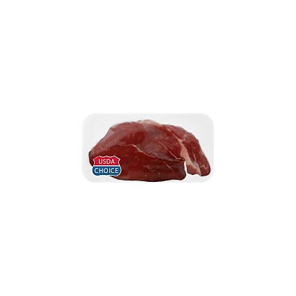 Meat Counter Beef USDA Choice Chuck Cross Rib Steak Boneless Over 3lbs Service Case - 1 LB - Image 1