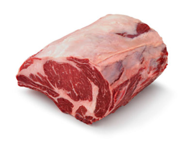 USDA Prime Beef Ribeye Rib Roast Bone In Service Case - Weight Between 5-7 Lb