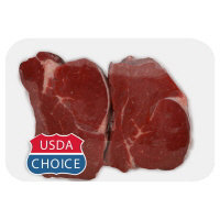 Meat Counter Beef USDA Choice Loin Tenderloin Steak Dry Aged Service Case - 1 LB
