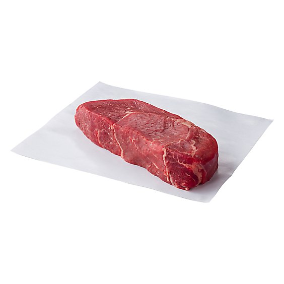 Meat Service Counter Beef Petite Sirloin Steaks Seasoned - 1 LB