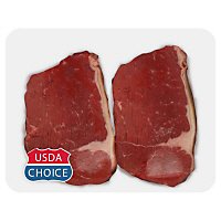 Open Nature Beef Grass Fed Angus Bottom Round Steak Service Case - 0.50 LB - Image 1