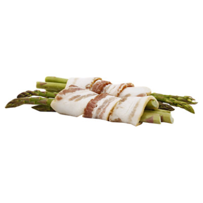 Sides Asparagus Bacon Wrapped Service Case - 1 Lb - Image 1