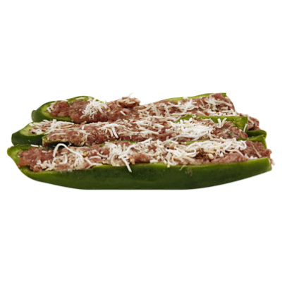 Meat Service Counter Sides Stuffed Anaheim Peppers - 0.50 LB