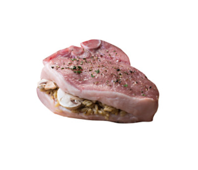 Meat Service Counter Pork Chops Stuffed Bi Fresh - 1.50 Lbs.