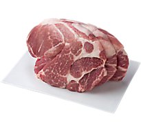 Meat Service Counter Open Nature Pork Shoulder Roast Boneless - 3.50 LB