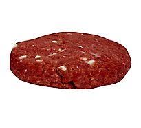 Meat Counter Beef Ground Beef Pub Burger Pepperjack Service Case 1 Count - 6 Oz