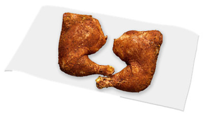 Chicken Leg Quarters Seasoned Service Case - 2 Lb