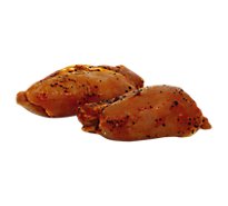 Meat Service Counter Chicken Thighs Bone In Seasoned - 1.00 LB