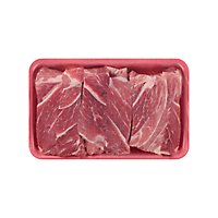 Pork Shoulder Country Style Ribs Boneless Service Case - 2 Lb - Image 1