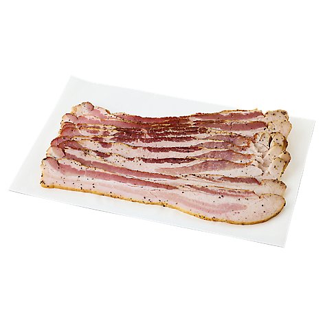 Meat Service Counter Bacon Peppered Fresh - 1 LB