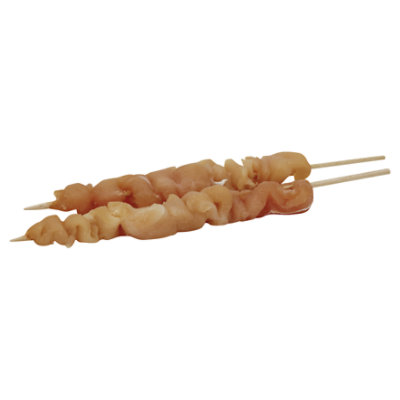 Meat Service Counter Chicken Satay With Pineapple Teriyaki Marinade - 1.00 LB