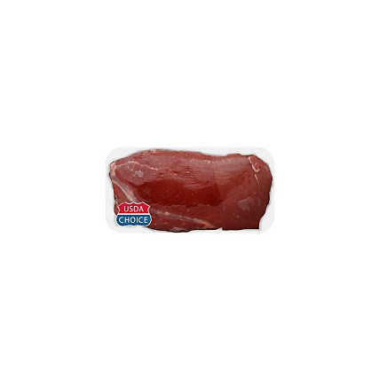 Meat Counter Beef USDA Choice Top Round London Broil Service Case - 2.50 LB - Image 1