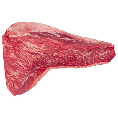 Meat Counter Beef USDA Prime Tri Tip Whole Fat On Service Case - 2.50 LB