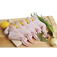 Meat Counter Chicken Wings Cut Frozen Seasoned Service Case - 1.00 LB - Image 1