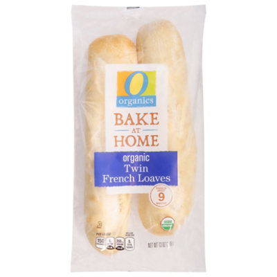 O Organics Organic Bread Loaves Twin French - Each - Image 4