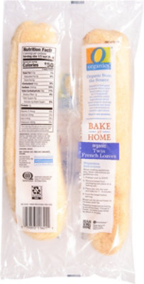 O Organics Organic Bread Loaves Twin French - Each - Image 7