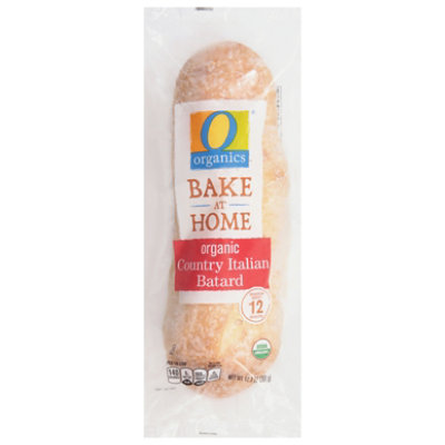 O Organics Organic Bread Batard Country Italian - Each