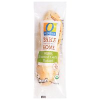 O Organics Organic Bread Batard Roasted Garlic - Each - Image 3