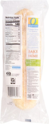 O Organics Organic Bread Batard Roasted Garlic - Each - Image 7