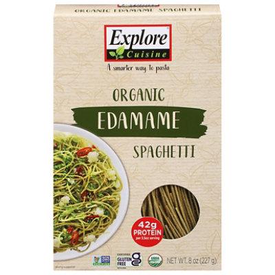 Explore Cuisine Bean Pasta Organic Spaghetti Edamame Box - 8 Oz - Image 3