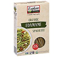 Explore Cuisine Bean Pasta Organic Spaghetti Edamame Box - 8 Oz