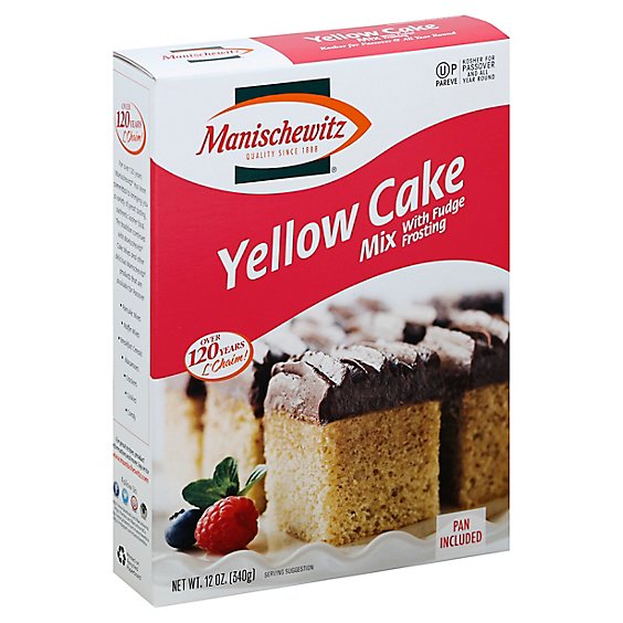 Manischewitz Yellow Cake Mix - 12 Oz