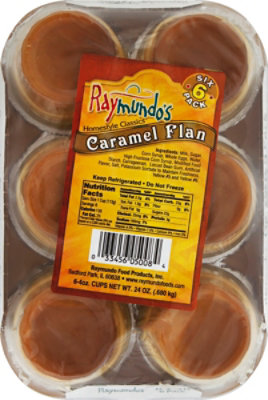 Raymundos Caramel Flan - 6-4 Oz - Image 2