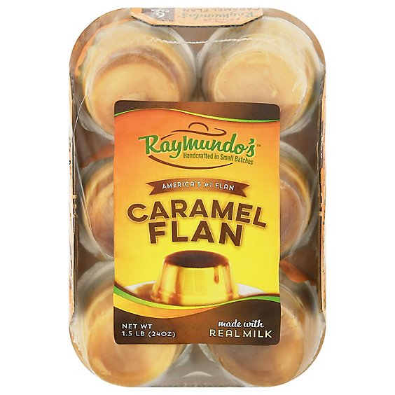 Raymundos Caramel Flan - 6-4 Oz