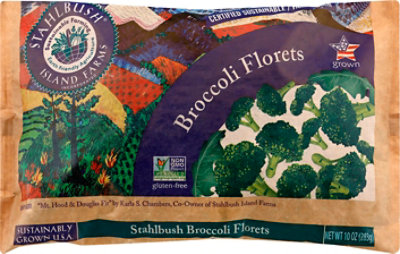 Stahlbush Island Farms Broccoli Florets - 10 Oz - Image 2