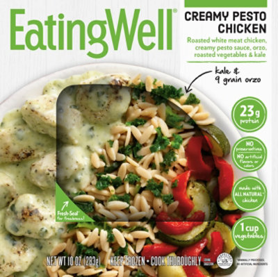 EatingWell Frozen Entree Creamy Pesto Chicken - 10 Oz - Image 2