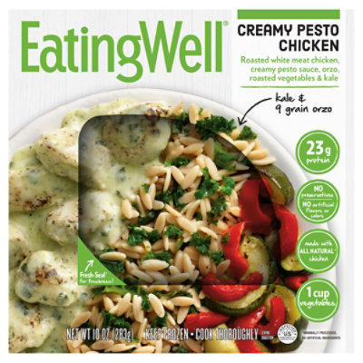 EatingWell Frozen Entree Creamy Pesto Chicken - 10 Oz