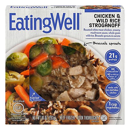 EatingWell Frozen Entree Chicken & Wild Rice Stroganoff - 10 Oz - Image 3