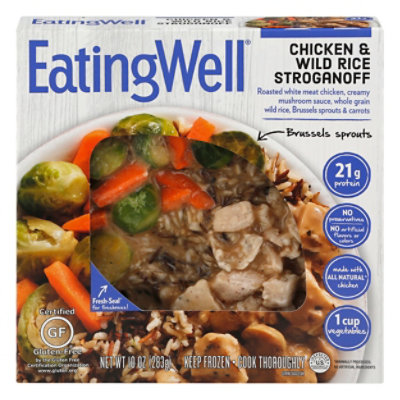 EatingWell Frozen Entree Chicken & Wild Rice Stroganoff - 10 Oz - Image 3