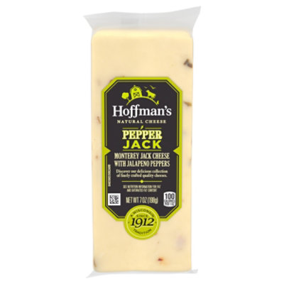 Hoffmans Cheese Pepper Jack Chunk - 7 Oz - Image 1