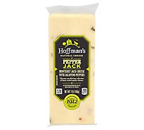 Hoffmans Cheese Pepper Jack Chunk - 7 Oz