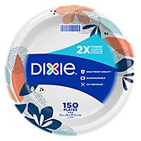 Dixie Everyday Paper Plates Printed 10 1/16 Inch - 150 Count - Image 2