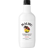 Malibu With Coconut Liqueur Flavored Caribbean Rum 42 Proof - 750 Ml