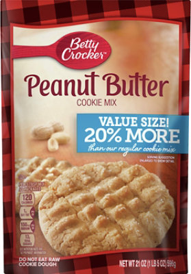 Betty Crocker Cookie Mix Peanut Butter Value Size - 21 Oz - Image 2