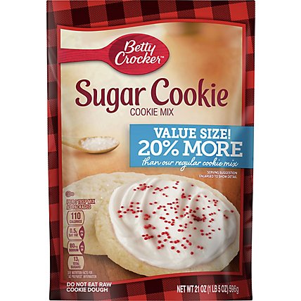 Betty Crocker Cookie Mix Sugar Cookie Value Size - 21 Oz - Image 2