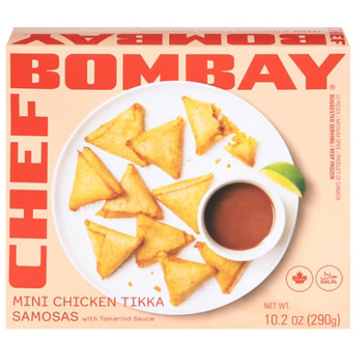 Chef Bombay Sauce Mini Chicken Tikka Samosas - 10.2 Oz - Image 2