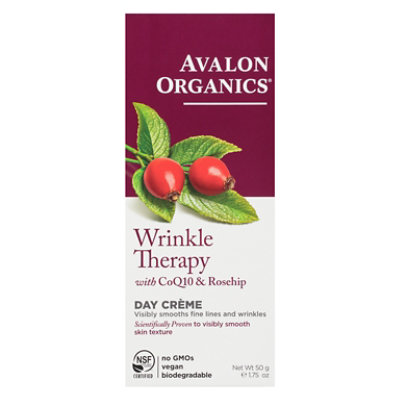 Avalon Organics Coq10 Wrinkle Creme - 1.75 Oz - Image 3