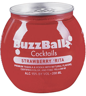 Buzzballz Strawberry Rum Job - 200 Ml