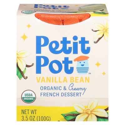 Petit Pot Pudding Organic Vanilla - 4 Oz
