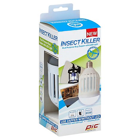 Pic Insect Killer & Led Bulb - Each