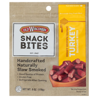 Old Wisconsin Honey Turkey Snack Bites - 5 Oz - Image 3