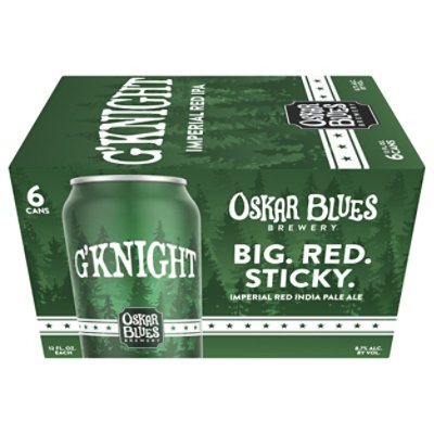 Oskar Blues Brewery Gknight Red Ipa In Cans - 6-12 Fl. Oz. - Image 1