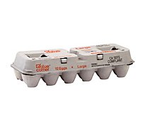 Value Corner Large Shell Eggs - 12 Count